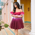 Vibrant Hues Short Dress